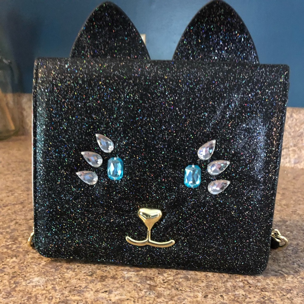 Adorable Betsy Johnson Cat Bag 🐈